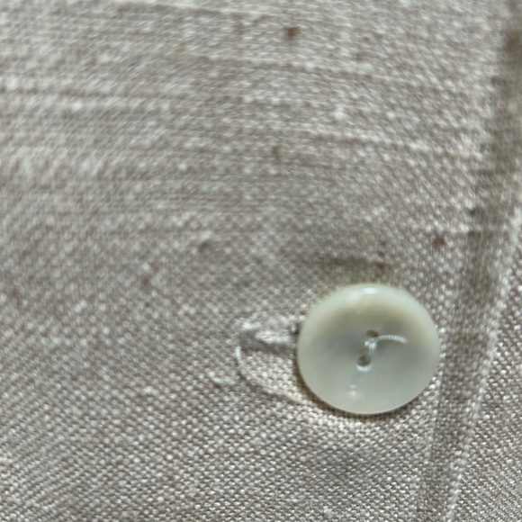 Lady Hazan 22W linen jacket unlined - Picture 5 of 6